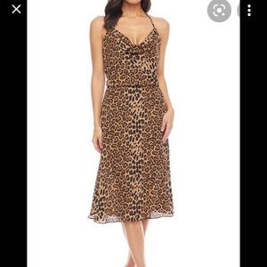 NWT Dress The Population cheetah dress